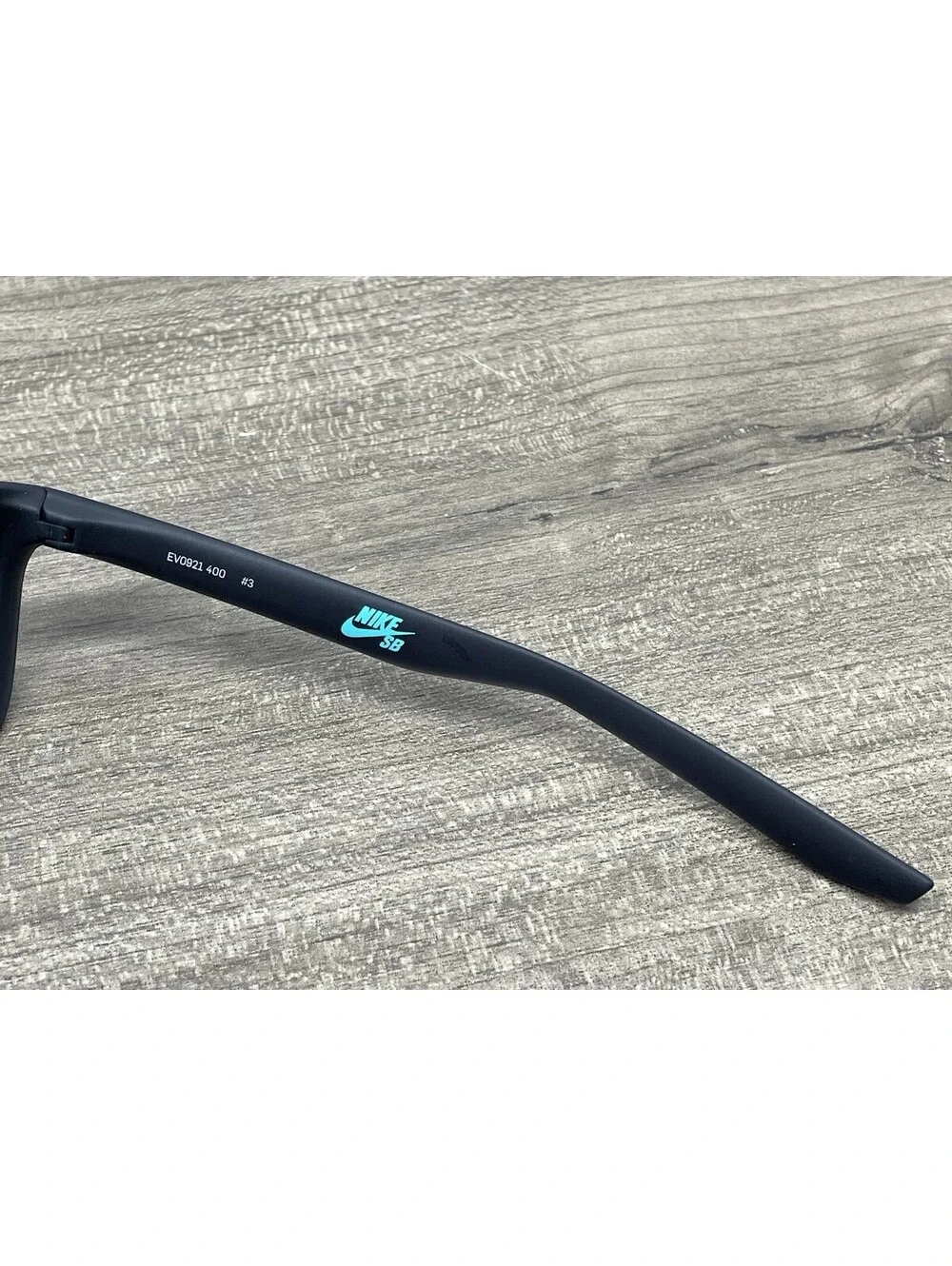 New NIKE UNREST EV0921 400 57[]19-145 #3 Black Teal Men’s Sunglasses